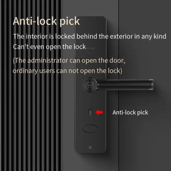 Smardeer ล็อคอิเล็กทรอนิกส์สําหรับ Tuya Smart lock พร้อม 5-in-1 ล็อคประตูดิจิตอล - Image 4