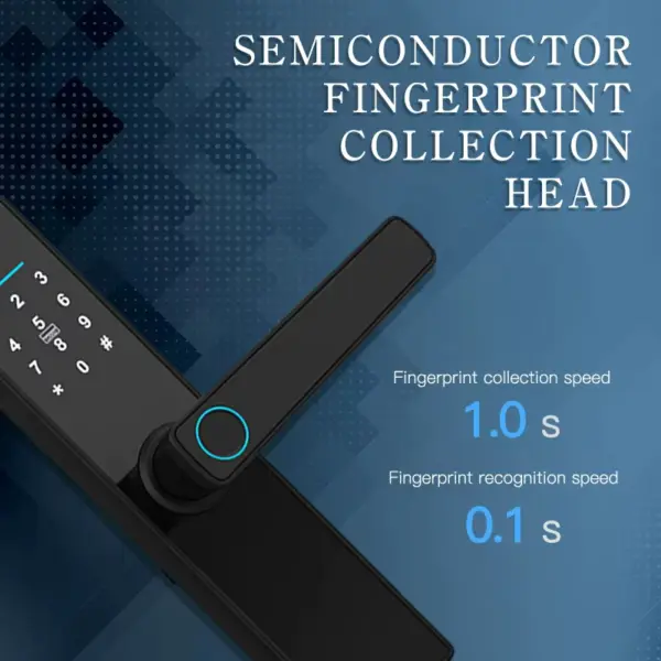 Smardeer ล็อคอิเล็กทรอนิกส์สําหรับ Tuya Smart lock พร้อม 5-in-1 ล็อคประตูดิจิตอล - Image 2