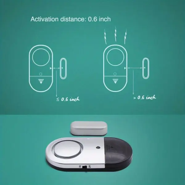 สัญญาณกันขโมยแม่เหล็กไร้สาย 120 DB - Image 6