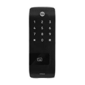 กลอนประตูดิจิตอล YALE YDR343A สีดำ